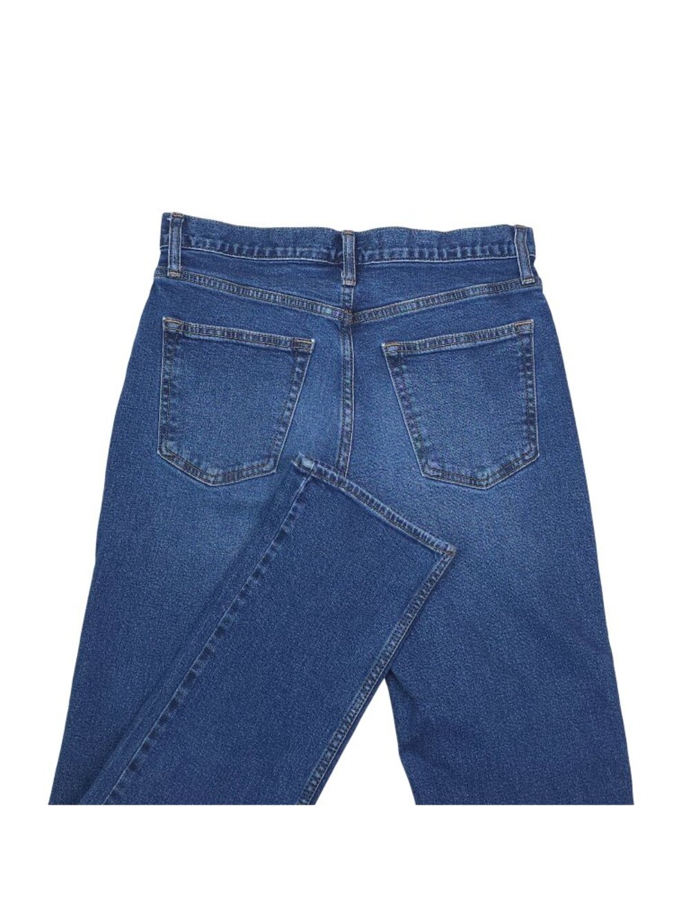 Old Navy Mens Built-In Flex Straight Jeans 30X36 Blue Stretch Denim Cotton Blend